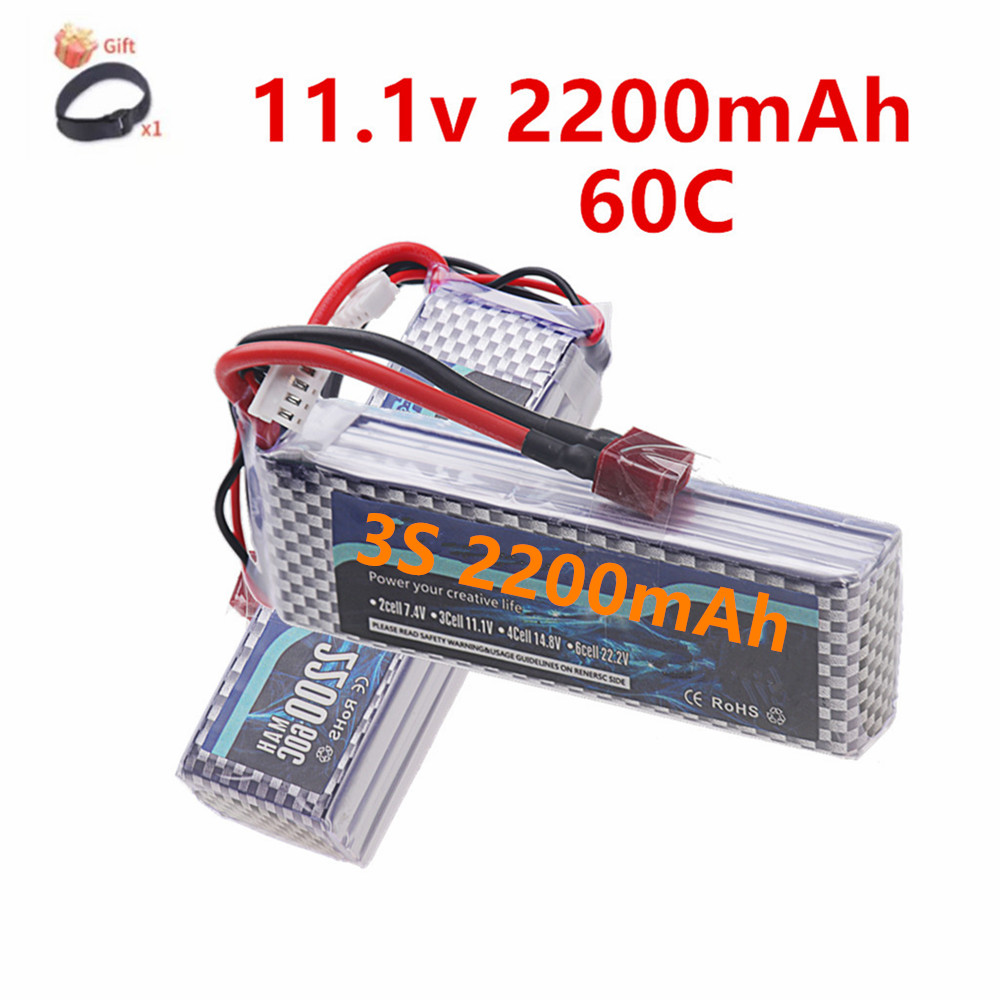 Rc Helicopter Coaxial - بطارية ليثيوم بوليمر 3S 11.1V مع