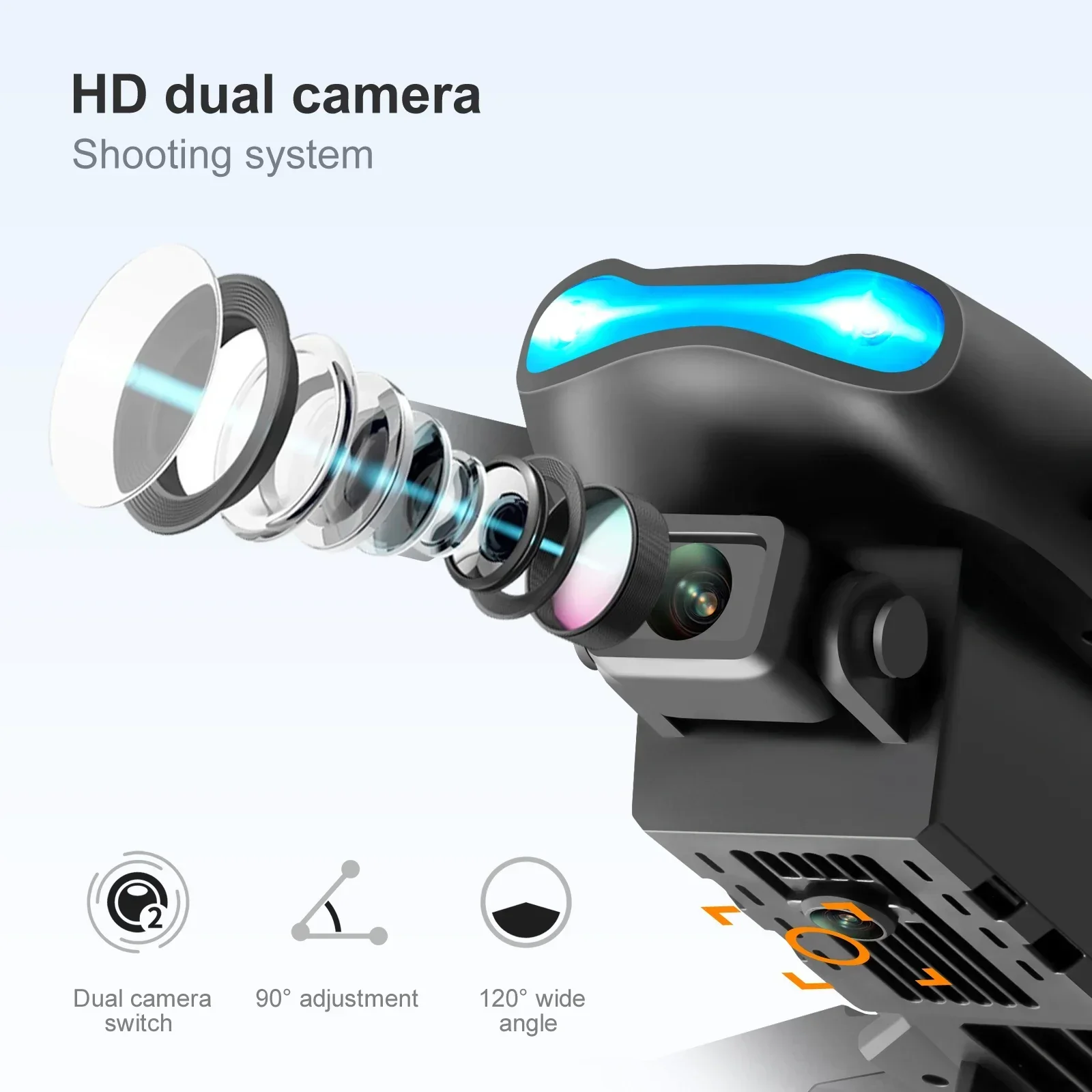 جديد E99 Pro HD 4K الطائرة بدو - مراجعة Rc Helicopter Electric وسعره