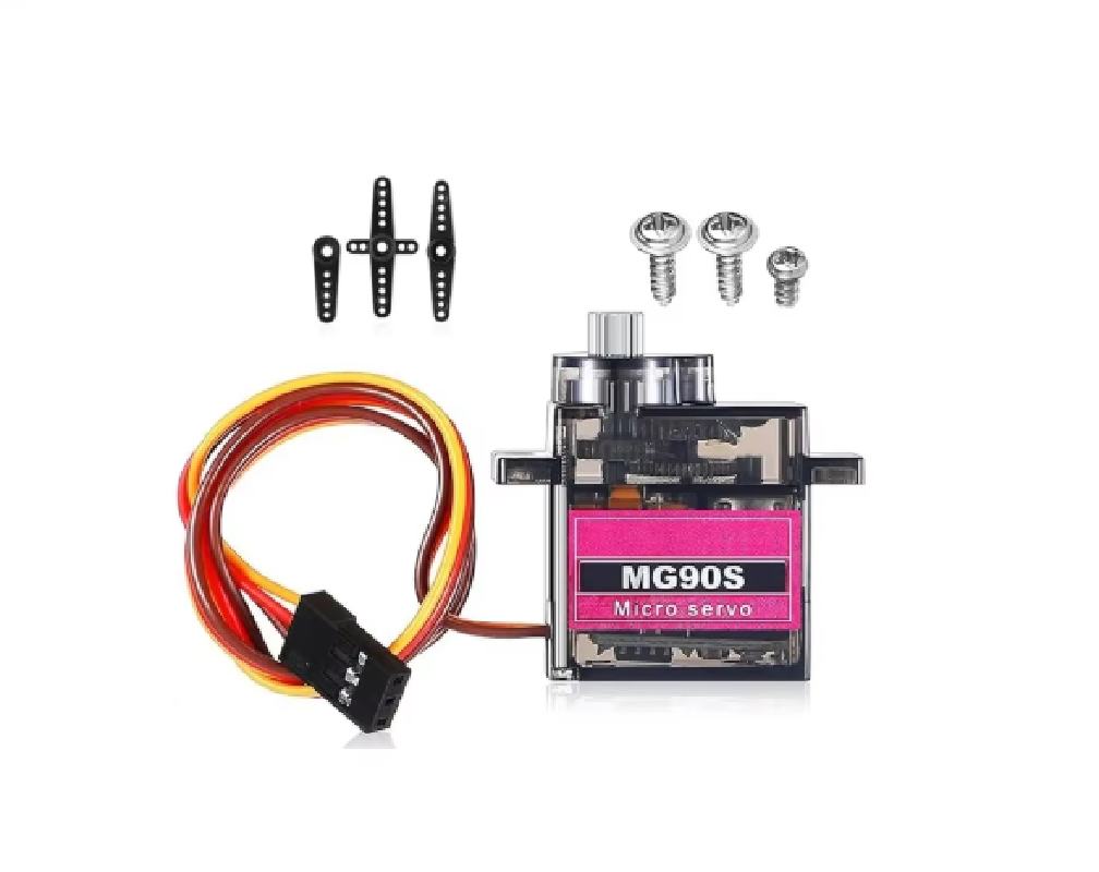 محرك سيرفو معدني MG90S بوزن 9  - مراجعة Rc Helicopter Mini وسعره