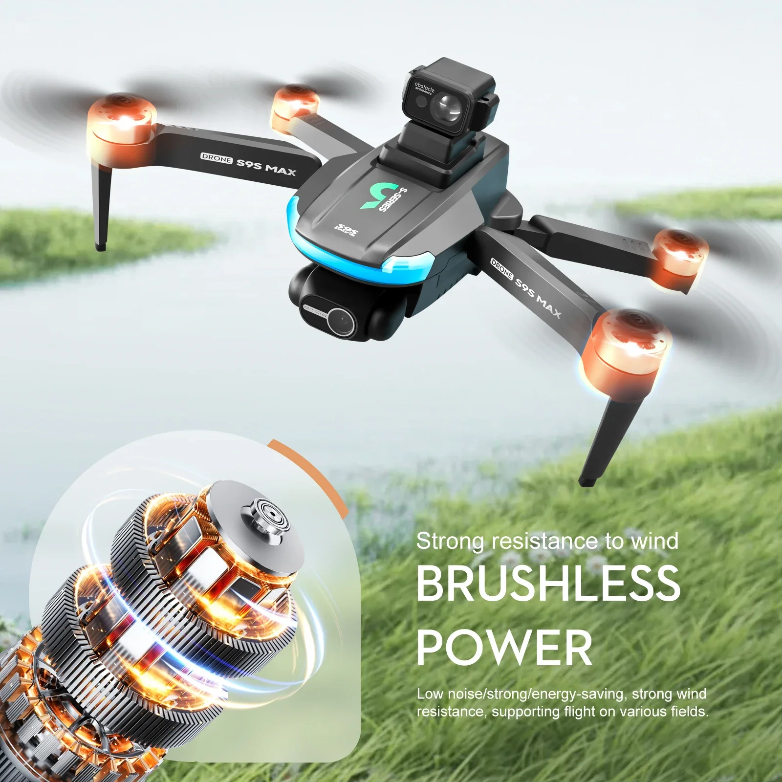 جديد S9S ماكس طائرة صغيرة بدون - مراجعة Rc Helicopter Mini وسعره