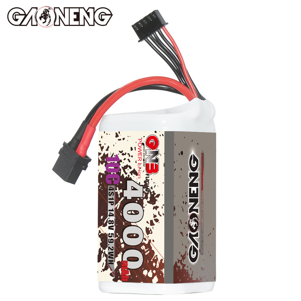 GNB 4000mAh 4S 14.8V 10C 20C م - مراجعة Rc Helicopter Parts وسعره